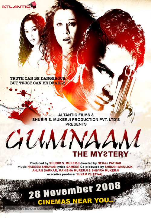Gumnaam: The Mystery - Indian Movie Poster