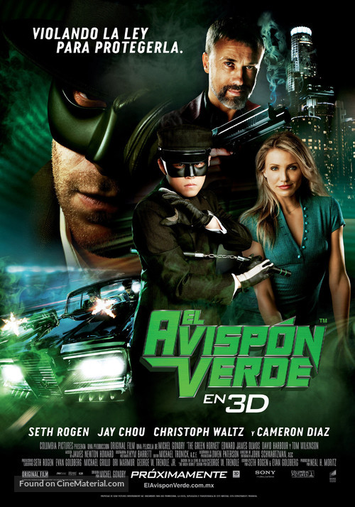 The Green Hornet - Mexican Movie Poster