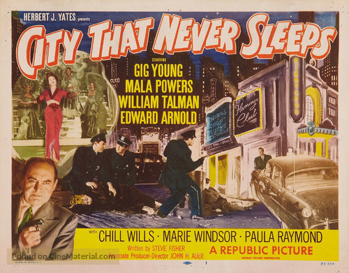 City That Never Sleeps - Movie Poster