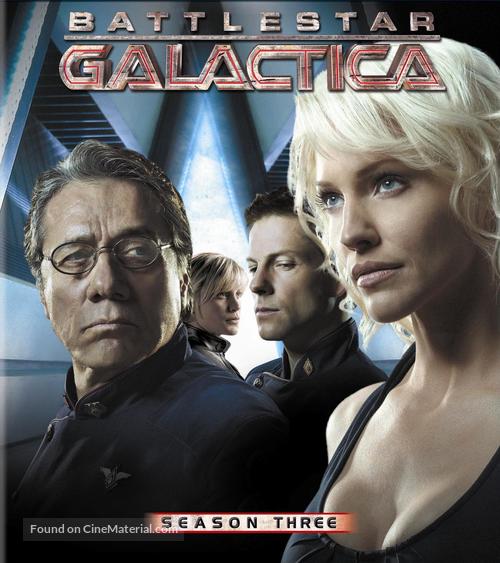 &quot;Battlestar Galactica&quot; - Blu-Ray movie cover