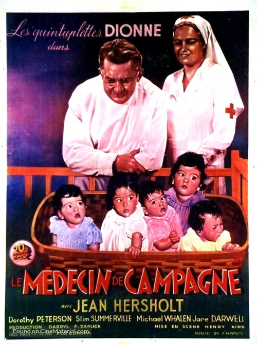 The Country Doctor - French Movie Poster