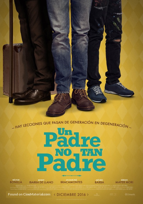 Un Padre No Tan Padre - Mexican Movie Poster