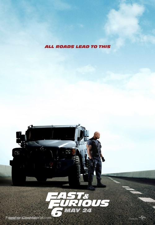 Fast &amp; Furious 6 - Movie Poster