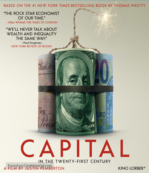 Capital in the Twenty-First Century - Blu-Ray movie cover