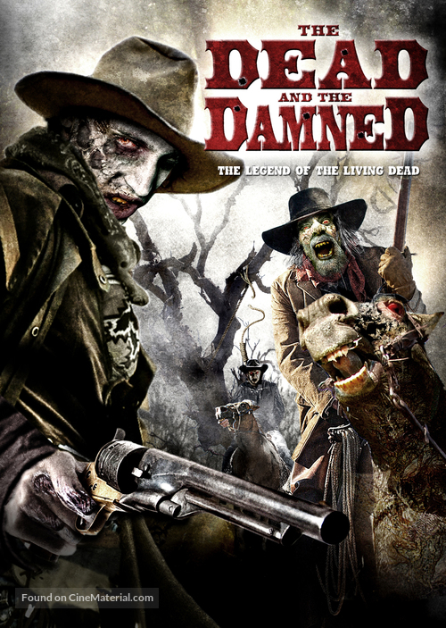 The Dead the Damned and the Darkness - DVD movie cover
