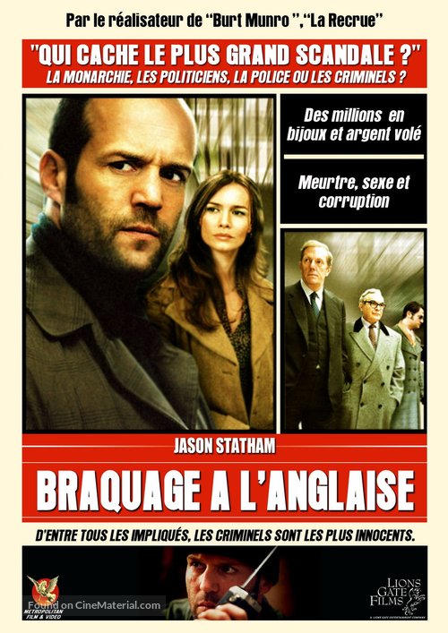 The Bank Job - French DVD movie cover
