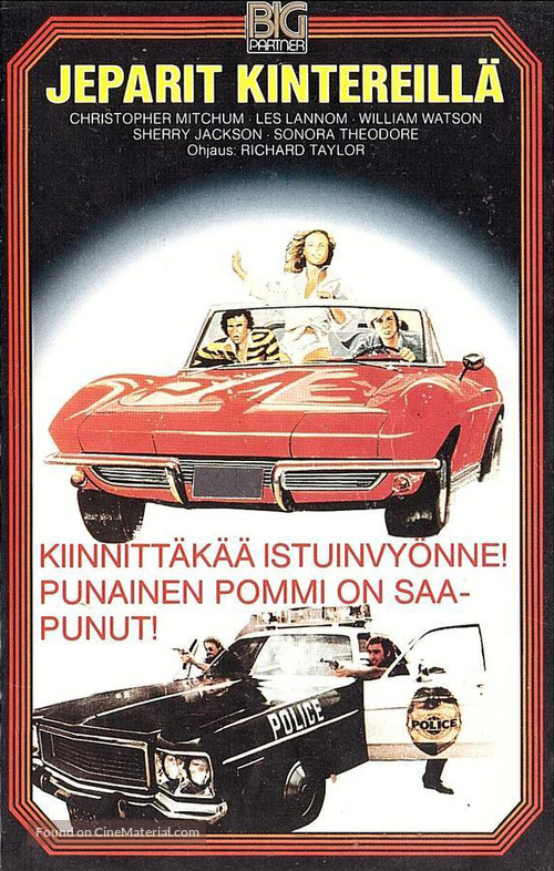 Stingray - Finnish VHS movie cover