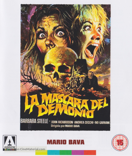 La maschera del demonio - British Blu-Ray movie cover