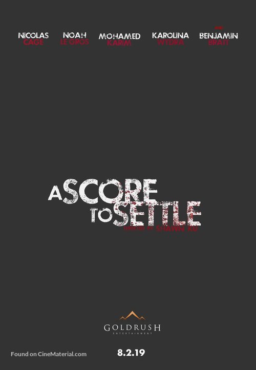 A Score to Settle - Movie Poster