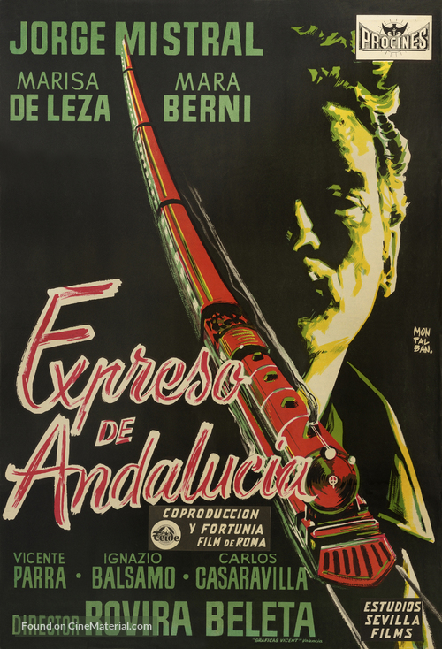 Expreso de Andaluc&iacute;a - Spanish Movie Poster