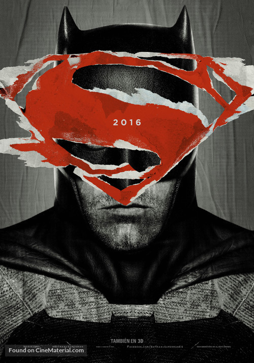 Batman v Superman: Dawn of Justice - Spanish Movie Poster