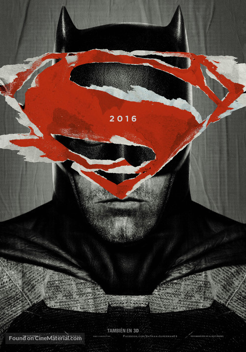 Batman v Superman: Dawn of Justice - Spanish Movie Poster