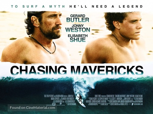 Chasing Mavericks - British Movie Poster