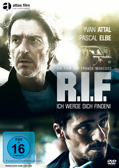 R.I.F. (Recherche dans l&#039;Int&eacute;r&ecirc;t des Familles) - German DVD movie cover