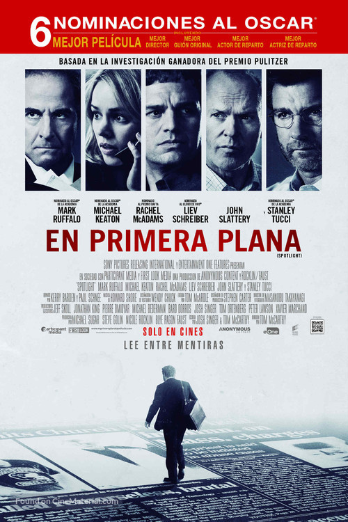Spotlight - Argentinian Movie Poster