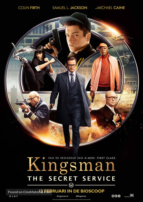 Kingsman: The Secret Service - Dutch Movie Poster