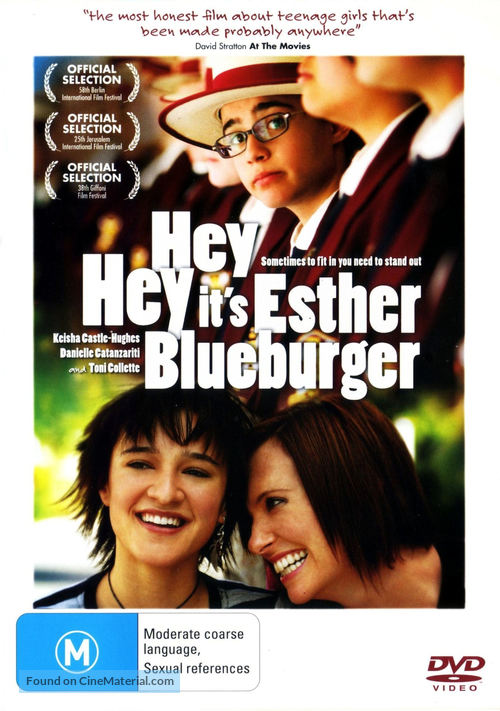 Hey Hey It&#039;s Esther Blueburger - Australian DVD movie cover