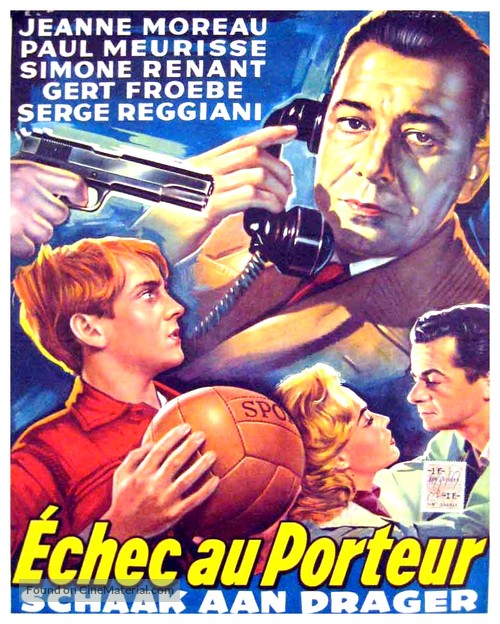 &Eacute;chec au porteur - Belgian Movie Poster