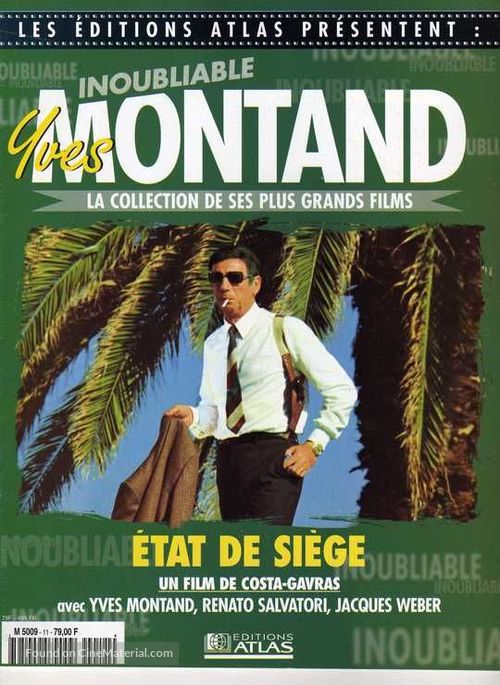 &Eacute;tat de si&egrave;ge - French DVD movie cover