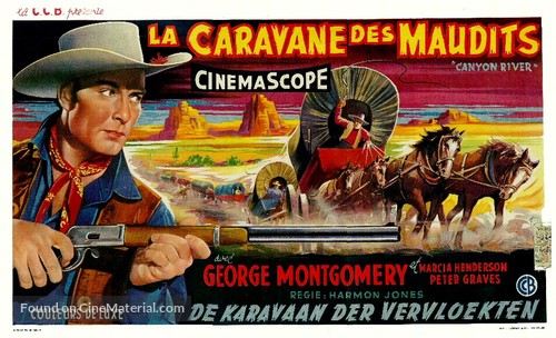 Canyon River - Belgian Movie Poster