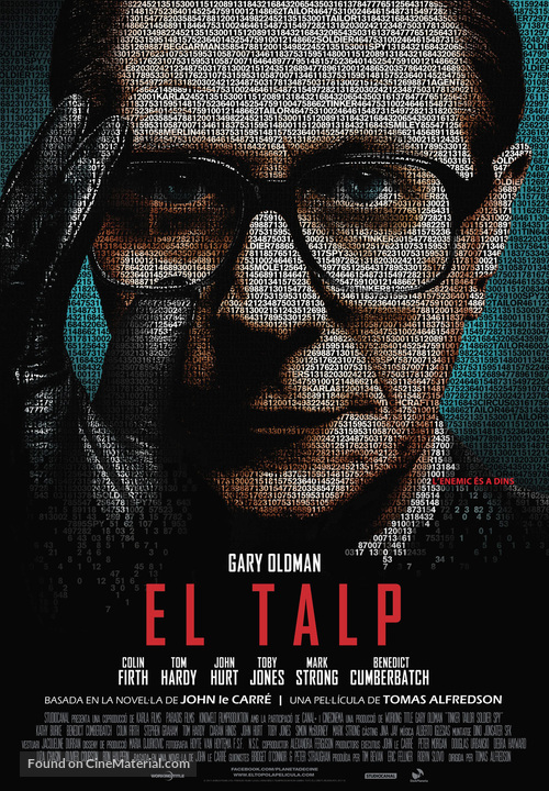 Tinker Tailor Soldier Spy - Andorran Movie Poster
