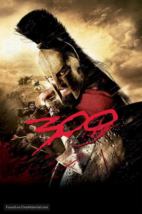 300 - DVD movie cover