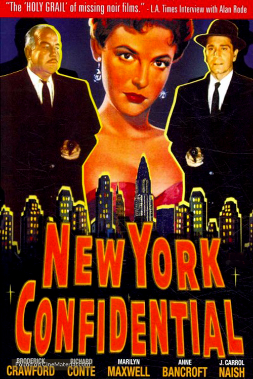 New York Confidential - DVD movie cover