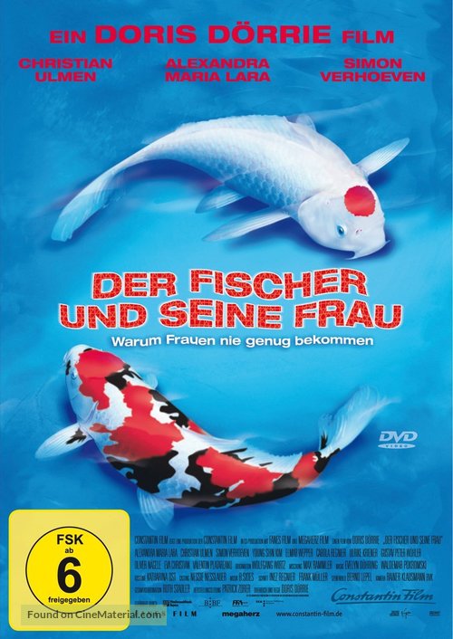 Der Fischer und seine Frau - German DVD movie cover