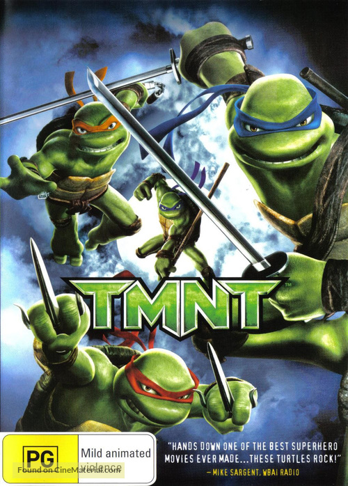 TMNT - Australian Movie Cover