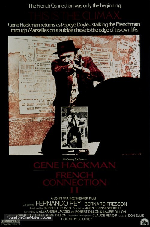 French Connection II - Movie Poster