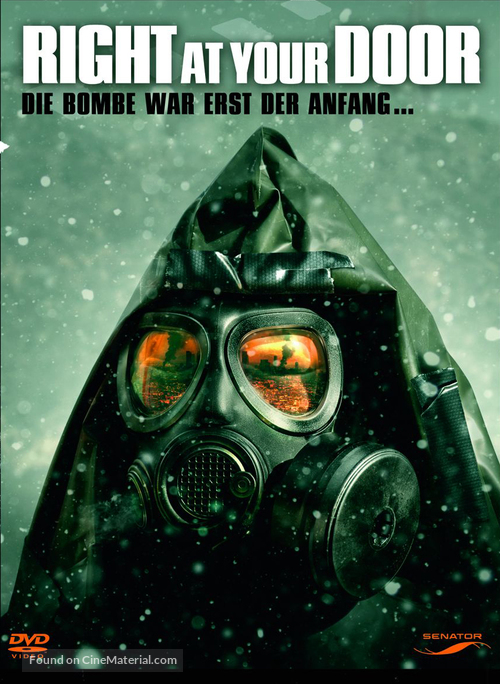 Right at Your Door - German DVD movie cover