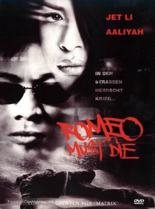 Romeo Must Die - German Movie Cover