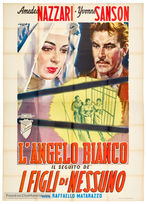 L&#039;angelo bianco - Italian Movie Poster