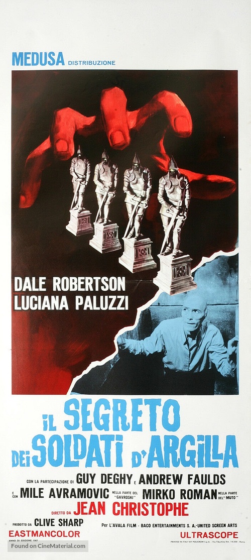 Il segreto dei soldati di argilla - Italian Movie Poster