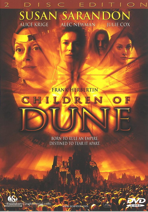 Children Of Dune 2003 Finnish Dvd Movie Cover