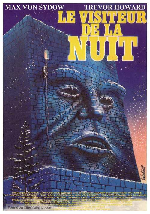The Night Visitor - French Movie Poster