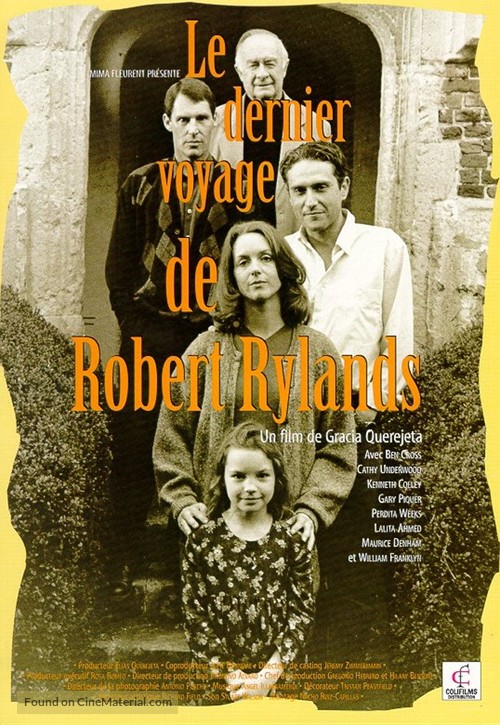 &Uacute;ltimo viaje de Robert Rylands, El - French Movie Poster