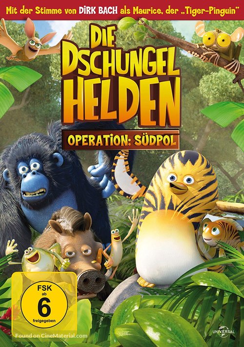 Les As de la Jungle - Operation banquise - German Movie Cover