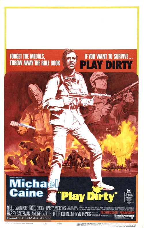 Play Dirty - Movie Poster