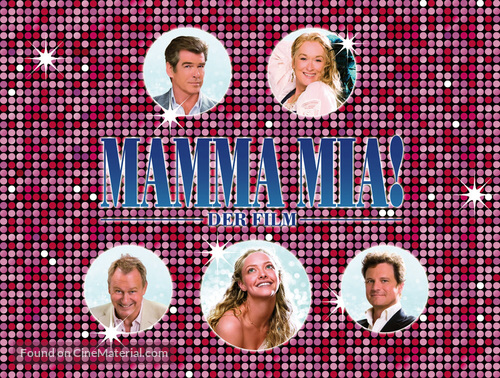 Mamma Mia! - German Movie Cover