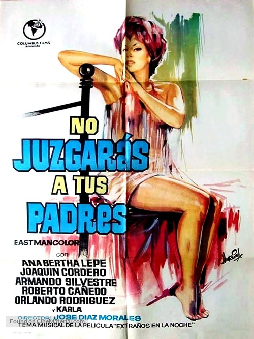 No juzgar&aacute;s a tus padres - Spanish Movie Poster
