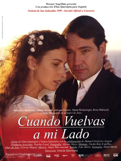 Cuando vuelvas a mi lado - Spanish Movie Poster