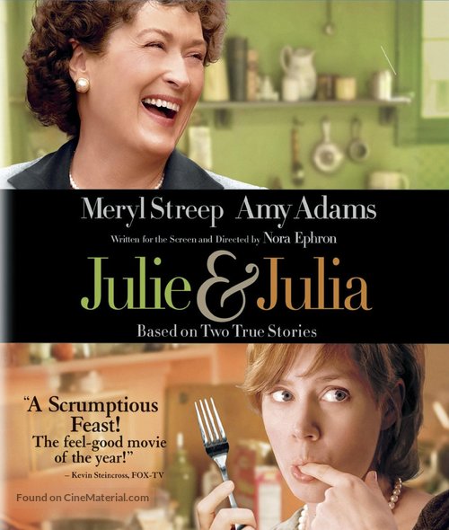 Julie &amp; Julia - Blu-Ray movie cover