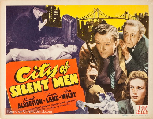 City of Silent Men - Movie Poster