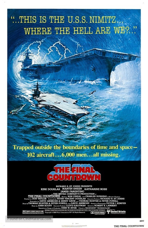 The Final Countdown - Movie Poster