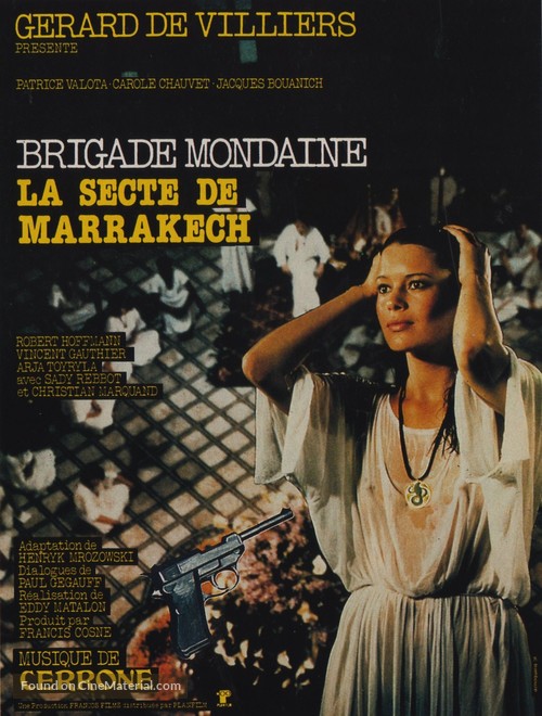 Brigade mondaine: La secte de Marrakech - French Movie Poster