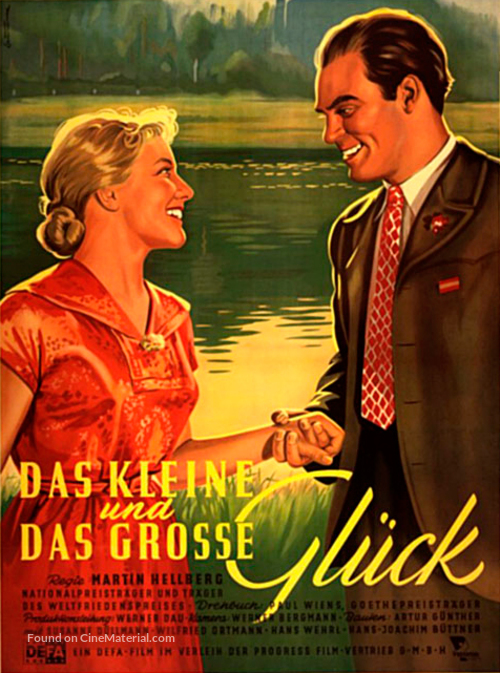 Das kleine und das gro&szlig;e Gl&uuml;ck - German Movie Poster