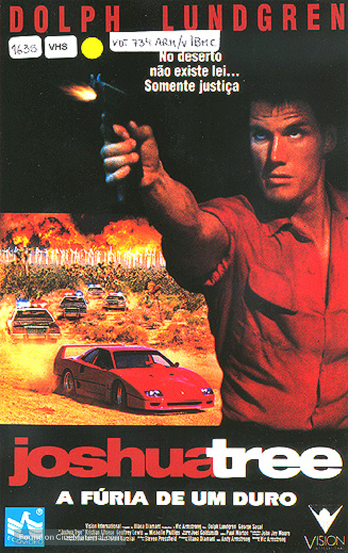 Joshua Tree - Portuguese VHS movie cover