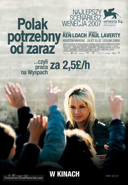 It&#039;s a Free World... - Polish Movie Poster