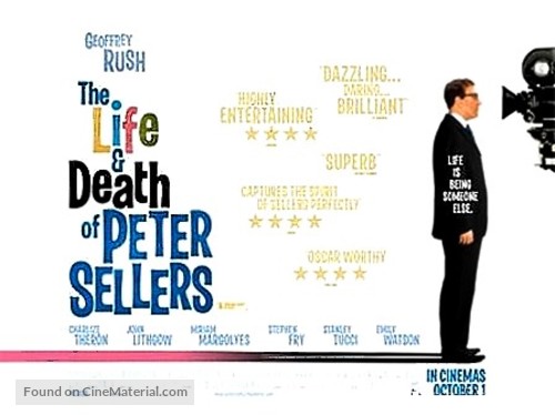 The Life And Death Of Peter Sellers - British Movie Poster